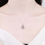 Zircon Drop Necklace