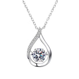 Zircon Drop Necklace