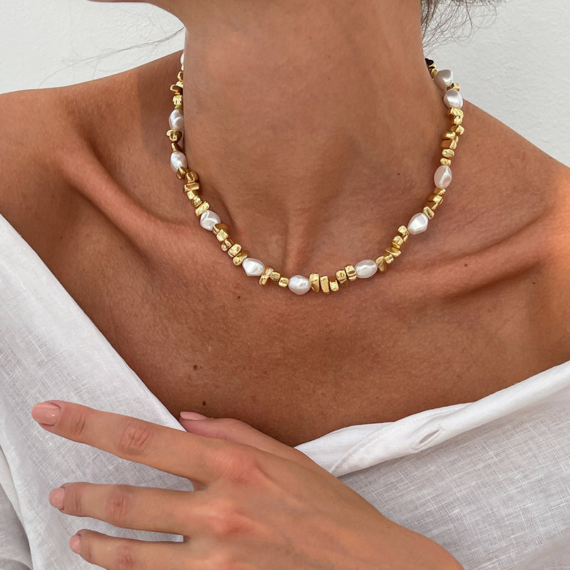 Pearl Star Necklace