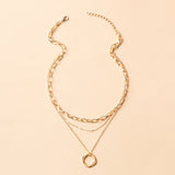 Layered Circle Necklace
